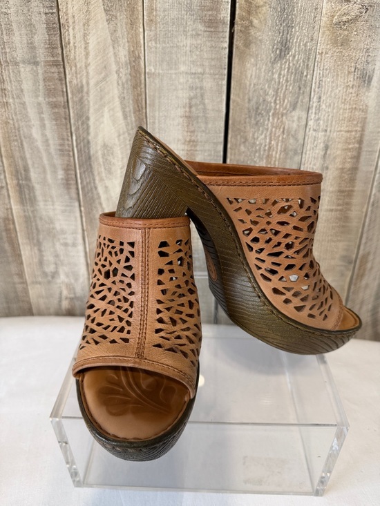 Born Shoes - Born Kismet Block Heel Mules